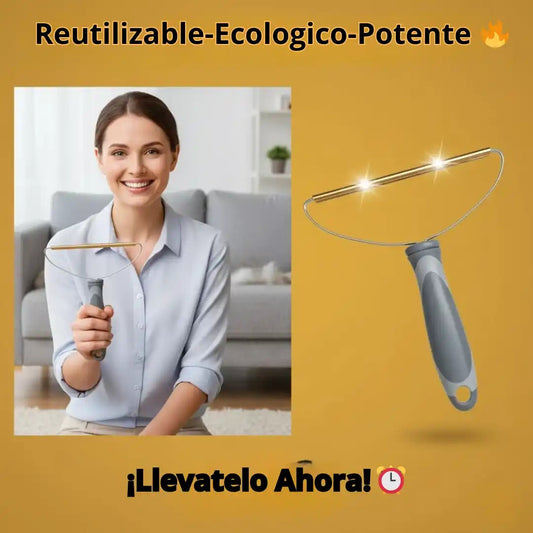 Eliminador de Pelo de mascotas, muebles y ropa